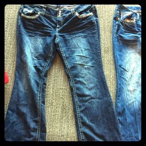 2 bundle plus size 20&22 AMETHYST jeans!